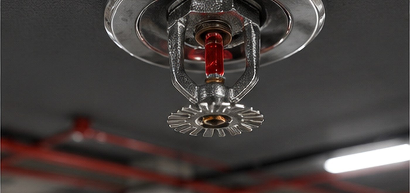 Fire hose cabinet and firefighting distribution works